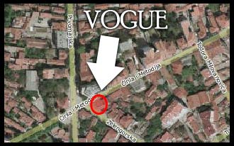 Mapa Salon Vogue